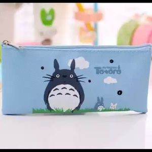 Sky Blue Totoro Pencil Case